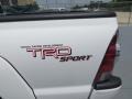 Super White - Tacoma V6 TRD Sport Double Cab 4x4 Photo No. 8
