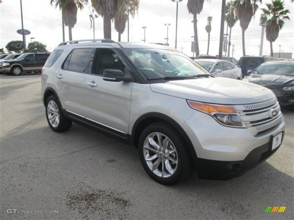 Ingot Silver 2014 Ford Explorer XLT Exterior Photo #84317061