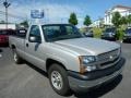 Silver Birch Metallic 2005 Chevrolet Silverado 1500 Regular Cab 4x4