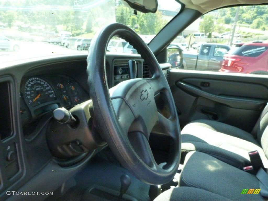 2005 Silverado 1500 Regular Cab 4x4 - Silver Birch Metallic / Dark Charcoal photo #12