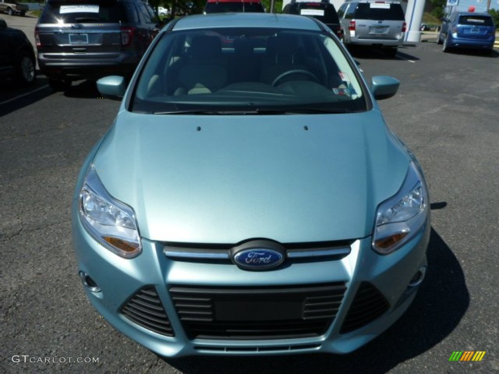 Frosted Glass Metallic 2012 Ford Focus SE 5-Door Exterior Photo #84318570