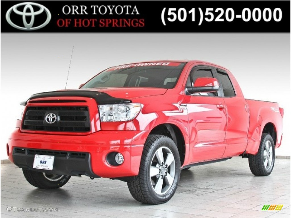 Radiant Red Toyota Tundra