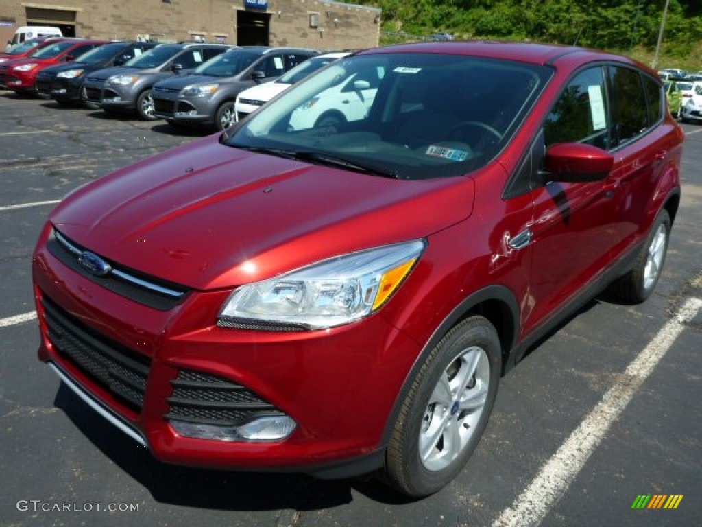 2014 Escape SE 1.6L EcoBoost 4WD - Ruby Red / Charcoal Black photo #5