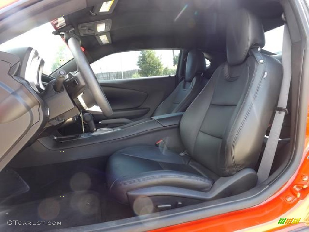 2011 Camaro LT/RS Coupe - Inferno Orange Metallic / Black photo #21