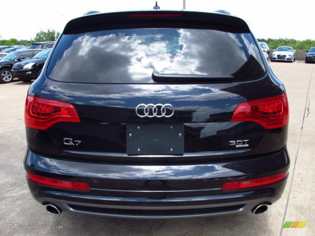 Orca Black Metallic 2014 Audi Q7 3.0 TFSI quattro S Line Package Exterior Photo #84322359