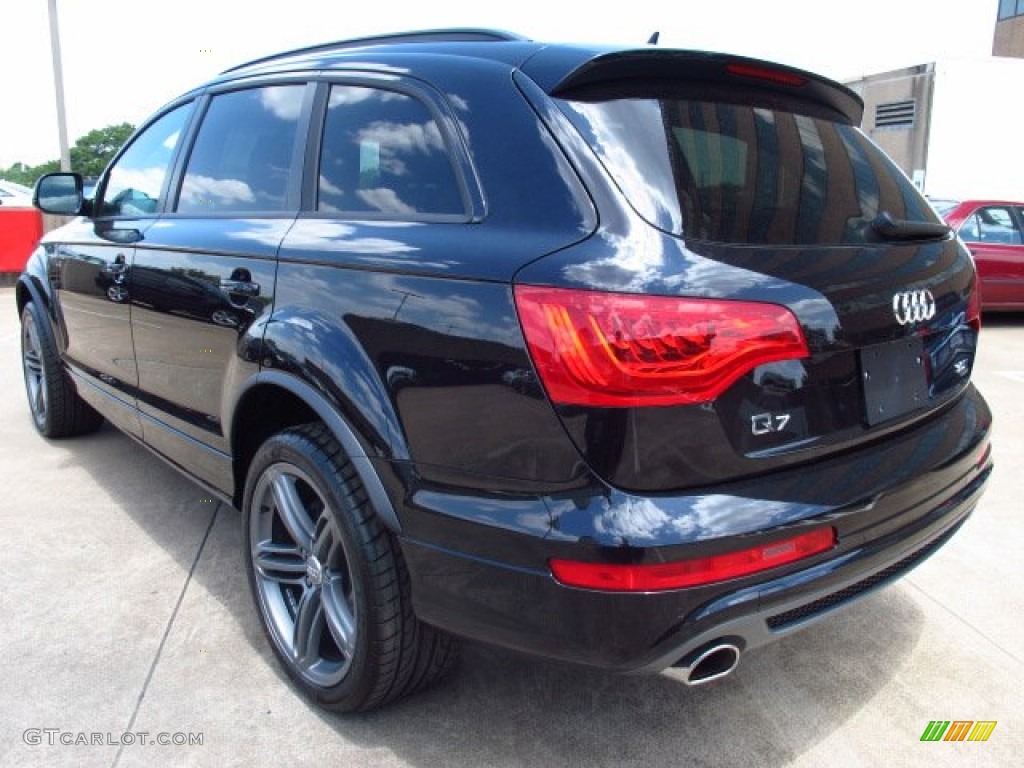 Orca Black Metallic 2014 Audi Q7 3.0 TFSI quattro S Line Package Exterior Photo #84322386