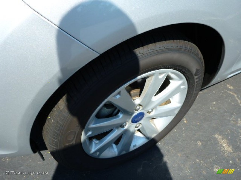2013 Fiesta SE Sedan - Ingot Silver / Charcoal Black/Light Stone photo #7
