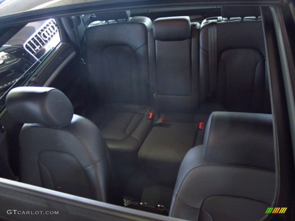 2014 Audi Q7 3.0 TFSI quattro S Line Package Rear Seat Photo #84322554