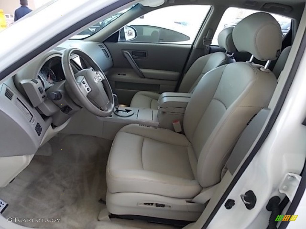 2003 FX 35 - Ivory Pearl White / Willow photo #3