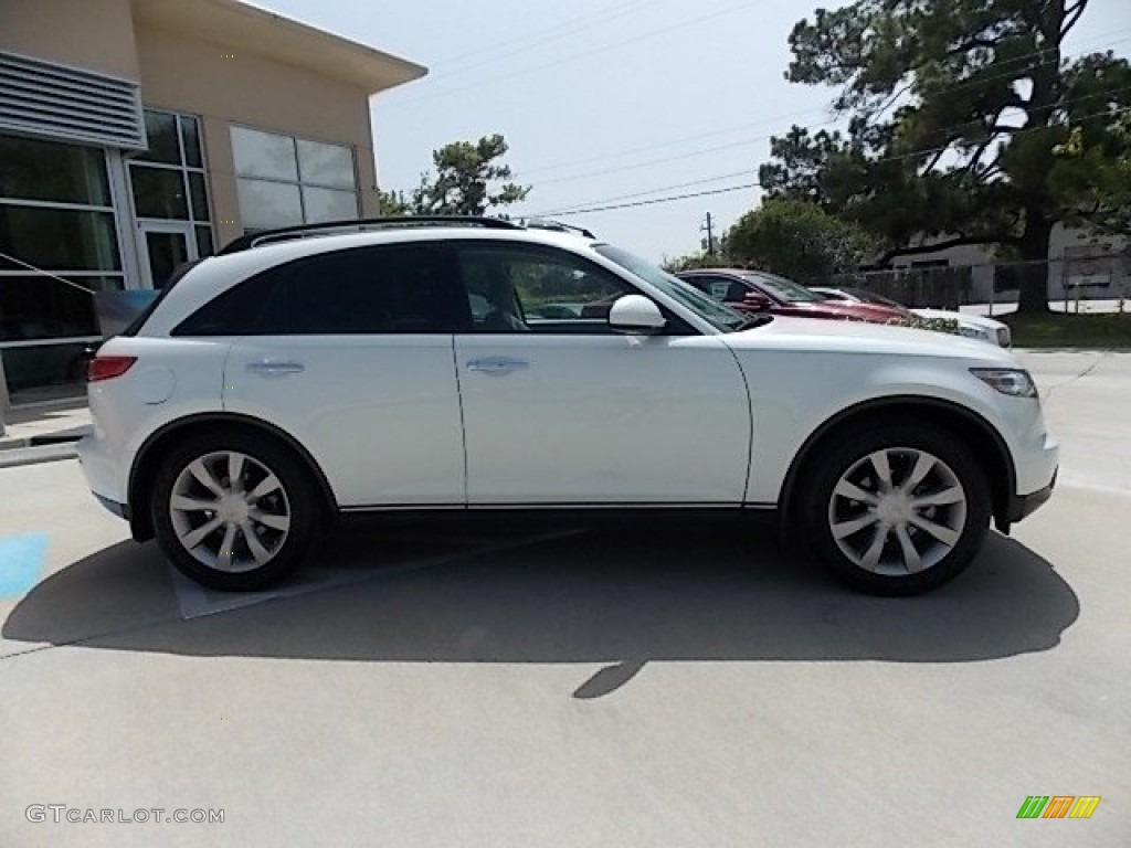 2003 FX 35 - Ivory Pearl White / Willow photo #5