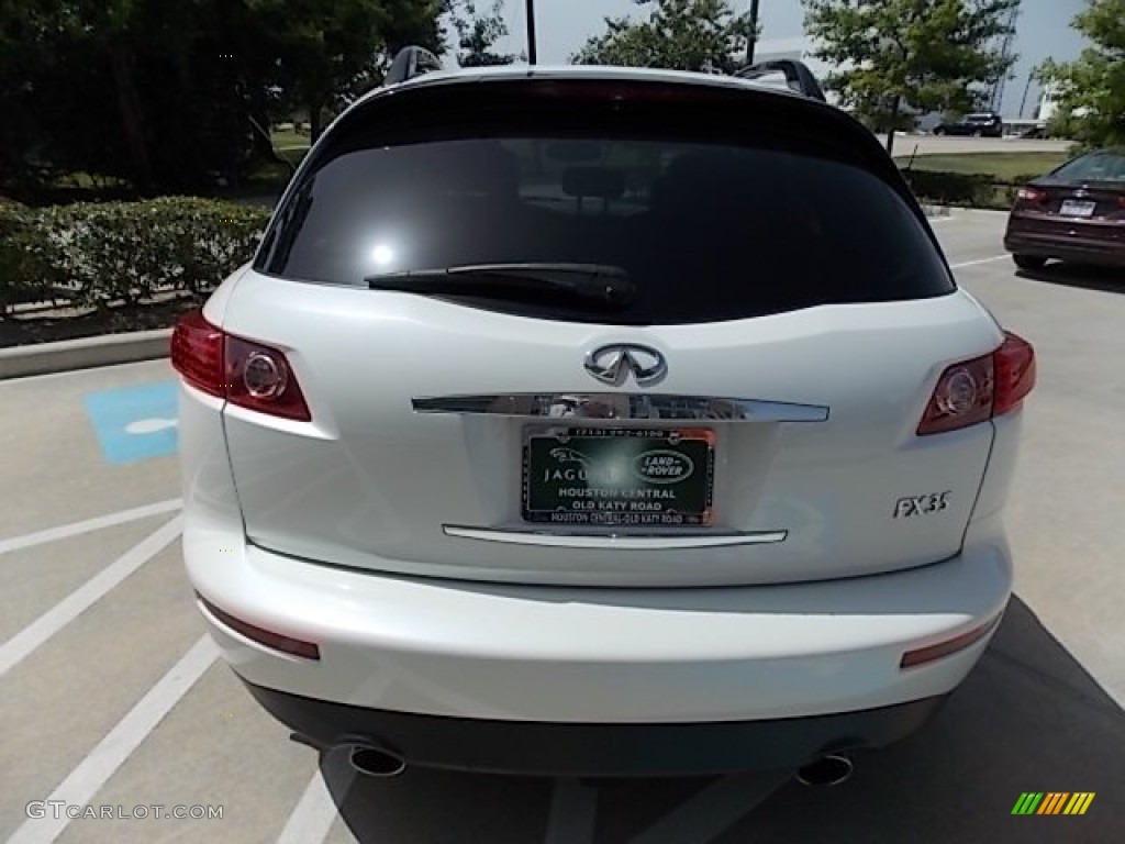 2003 FX 35 - Ivory Pearl White / Willow photo #7