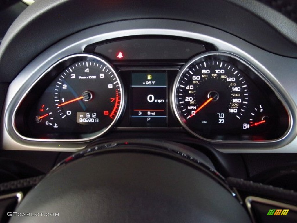 2014 Audi Q7 3.0 TFSI quattro S Line Package Gauges Photo #84322968