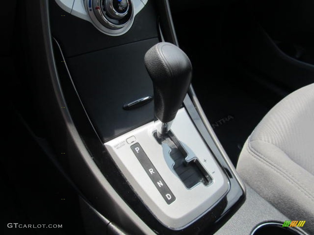 2012 Elantra GLS - Shimmering Silver / Gray photo #16