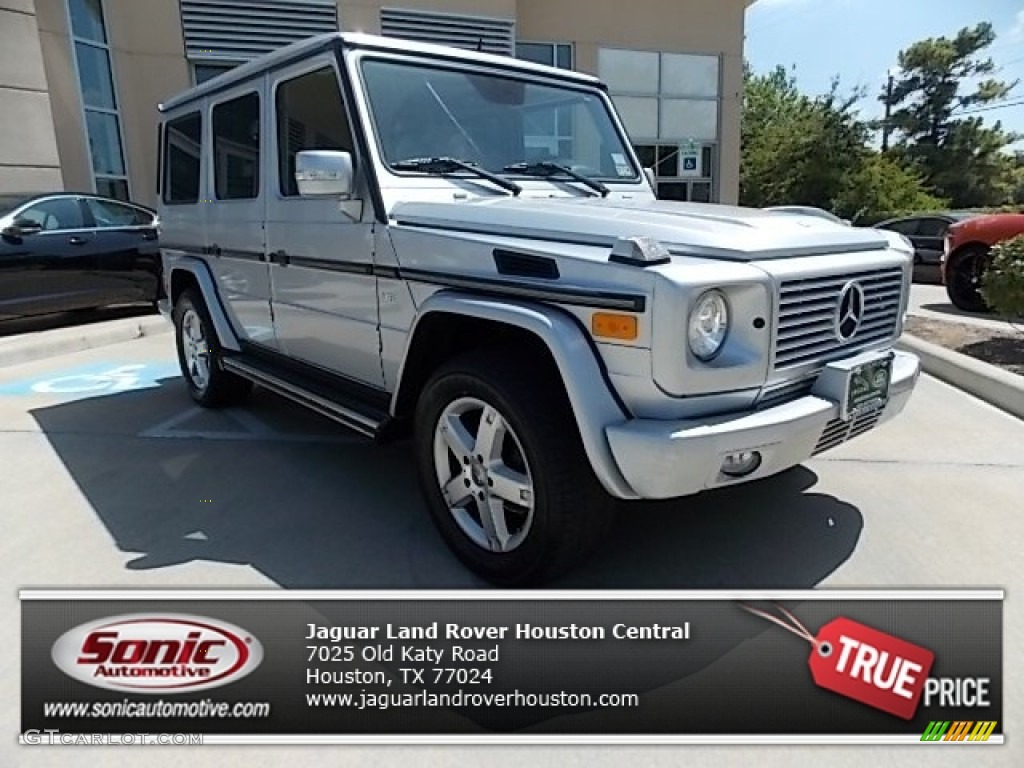 Iridium Silver Metallic Mercedes-Benz G