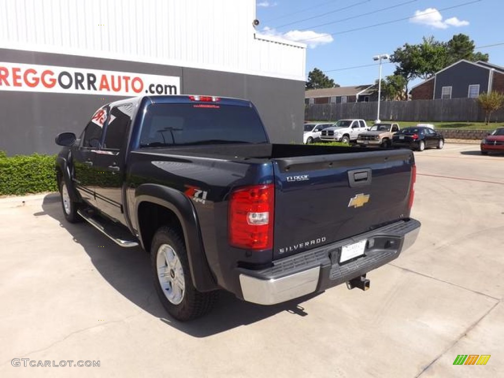 2009 Silverado 1500 LT Z71 Crew Cab 4x4 - Imperial Blue Metallic / Ebony photo #4