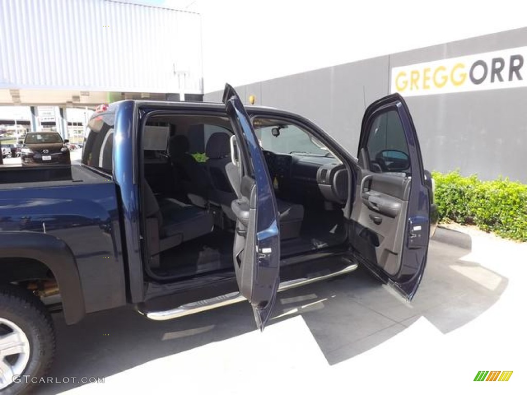 2009 Silverado 1500 LT Z71 Crew Cab 4x4 - Imperial Blue Metallic / Ebony photo #9