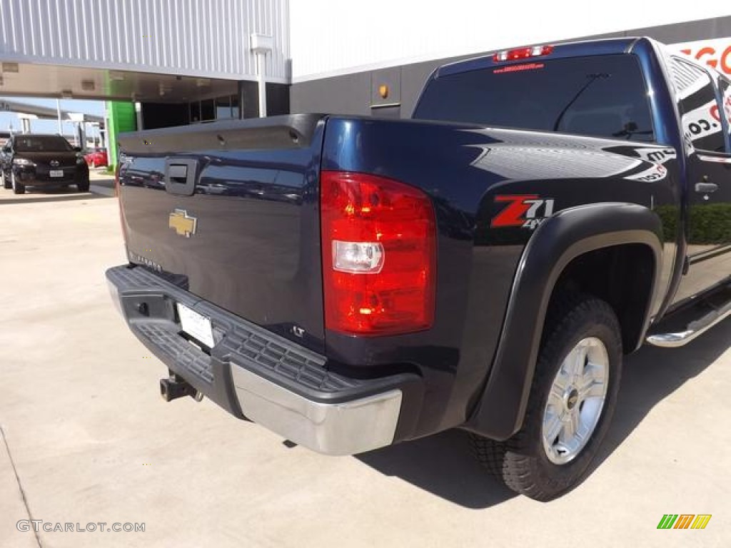 2009 Silverado 1500 LT Z71 Crew Cab 4x4 - Imperial Blue Metallic / Ebony photo #15