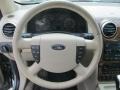 Pebble Beige 2007 Ford Freestyle SEL AWD Steering Wheel