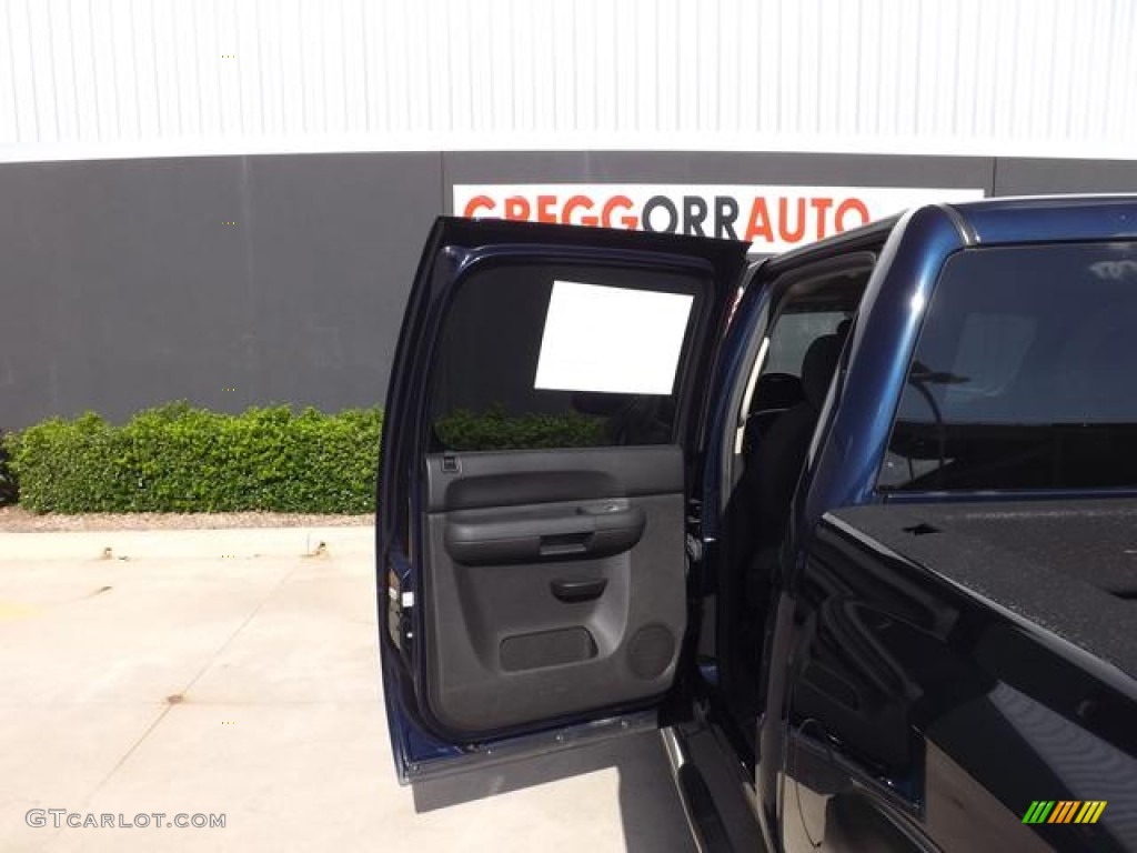 2009 Silverado 1500 LT Z71 Crew Cab 4x4 - Imperial Blue Metallic / Ebony photo #28