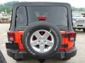 2013 Rock Lobster Red Jeep Wrangler Unlimited Sport S 4x4  photo #4