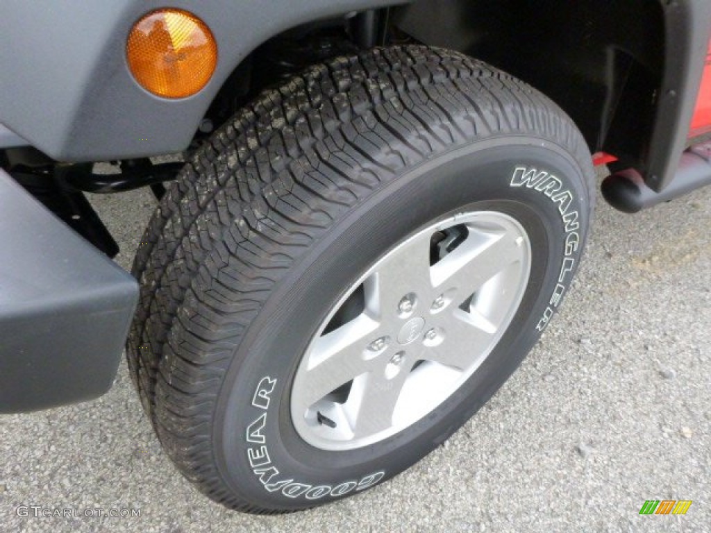 2013 Wrangler Unlimited Sport S 4x4 - Rock Lobster Red / Black photo #10