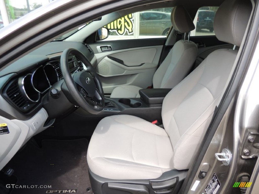 2013 Optima LX - Metal Bronze Pearl Metallic / Gray photo #8