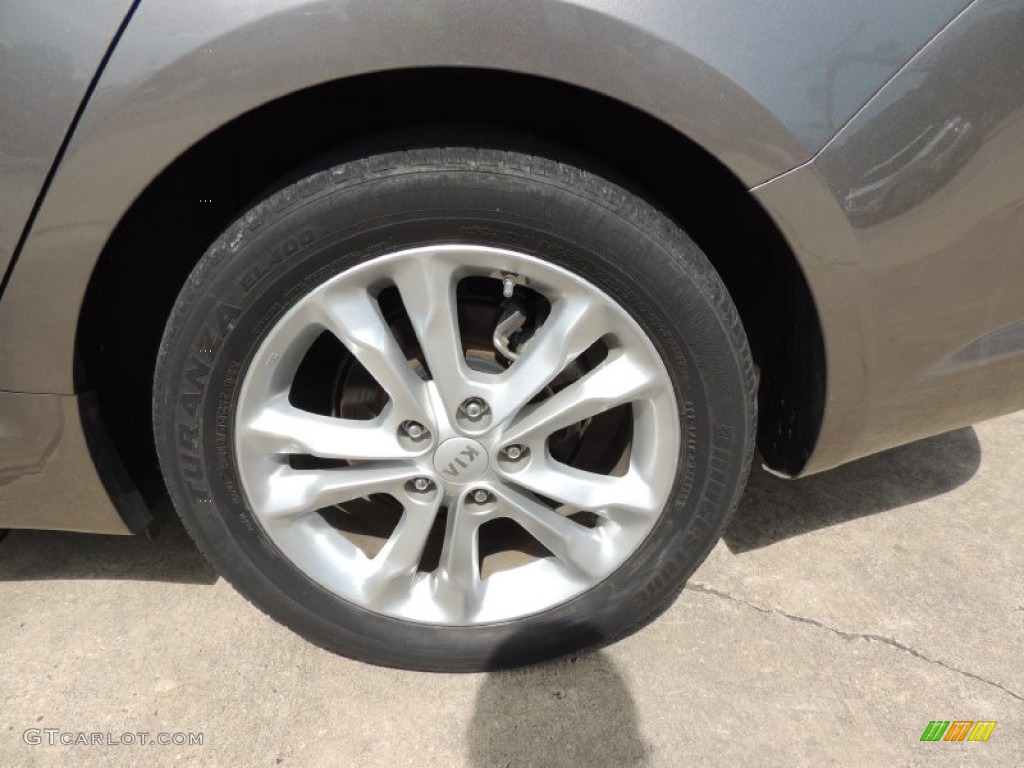 2013 Optima LX - Metal Bronze Pearl Metallic / Gray photo #16