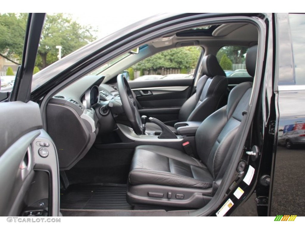 Ebony Interior 2010 Acura TL 3.7 SH-AWD Photo #84327852