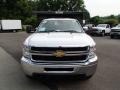 2014 Summit White Chevrolet Silverado 3500HD WT Regular Cab Dump Truck  photo #3