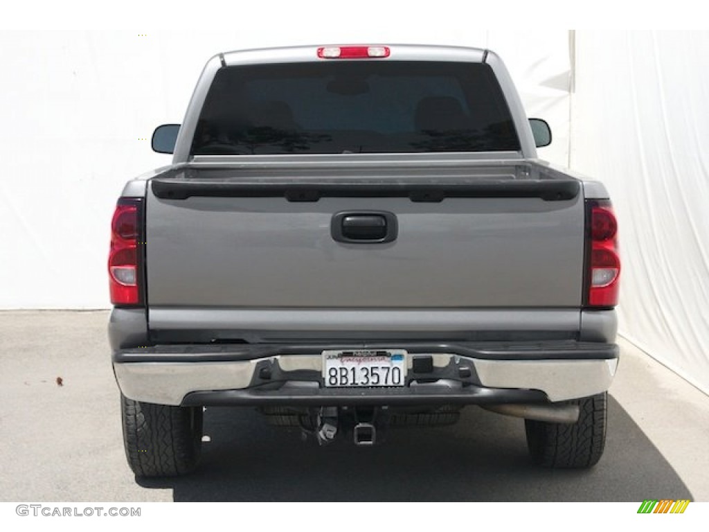 2006 Silverado 1500 LS Extended Cab - Graystone Metallic / Dark Charcoal photo #10