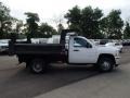 Summit White - Silverado 3500HD WT Regular Cab Dump Truck Photo No. 5