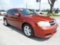 2012 Copperhead Pearl Dodge Avenger SXT  photo #10