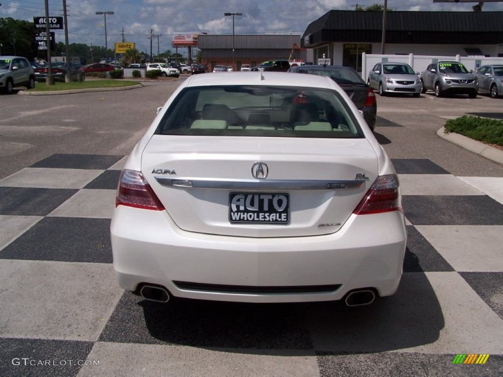 2011 RL SH-AWD - Alberta White Pearl / Taupe Leather photo #4