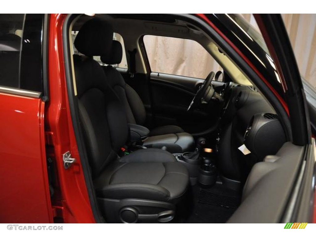 2013 Cooper S Countryman ALL4 AWD - Blazing Red / Carbon Black photo #7