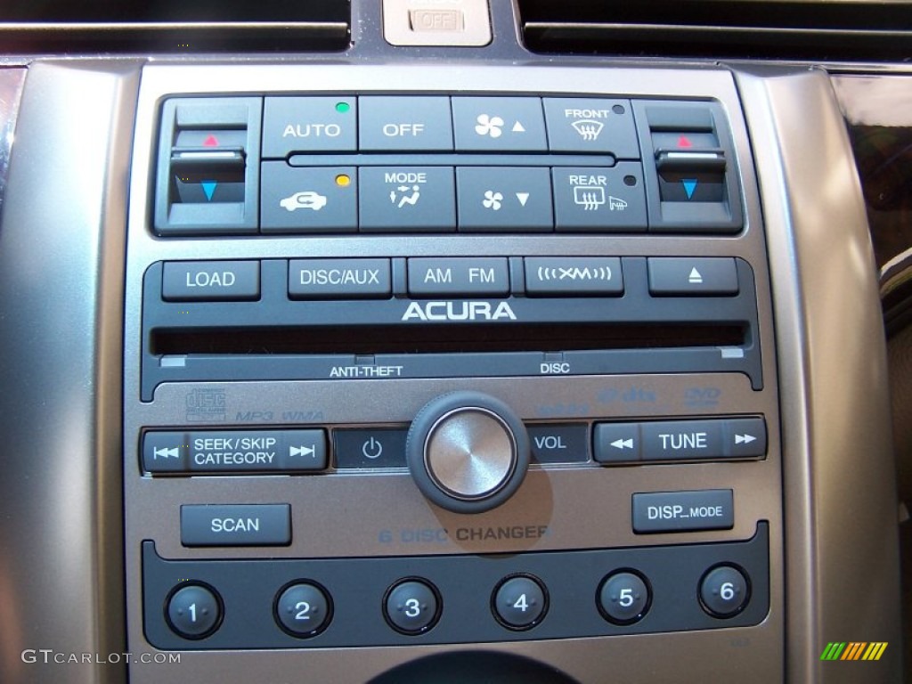2011 Acura RL SH-AWD Controls Photo #84329100