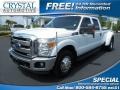 2012 Oxford White Ford F350 Super Duty XLT Crew Cab Dually  photo #1