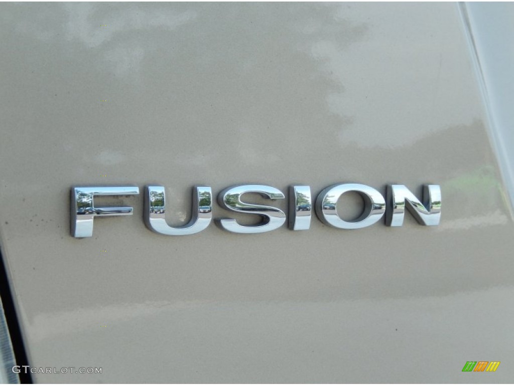 2008 Fusion SEL V6 - Dune Pearl Metallic / Camel photo #8