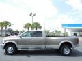 2010 Rugged Brown Pearl Dodge Ram 3500 Laramie Crew Cab 4x4 Dually  photo #2