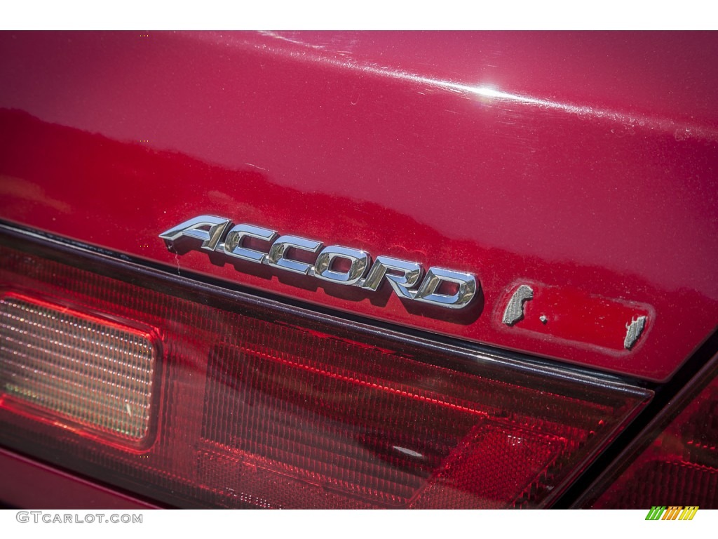 2002 Accord EX V6 Coupe - San Marino Red / Ivory photo #7
