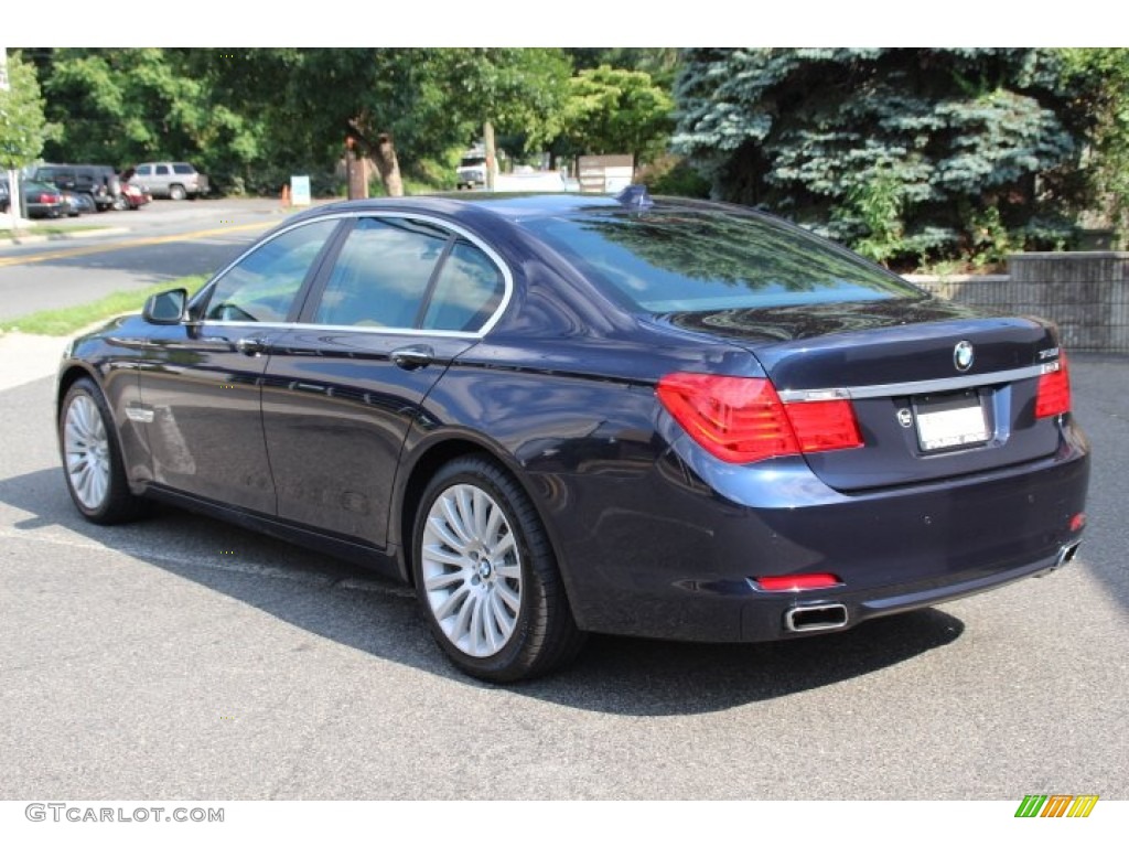 2012 7 Series 750i xDrive Sedan - Imperial Blue Metallic / Black photo #7