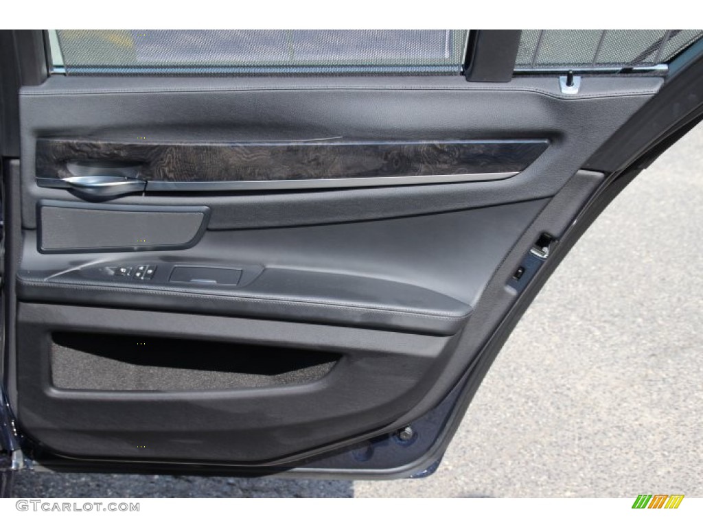 2012 7 Series 750i xDrive Sedan - Imperial Blue Metallic / Black photo #23