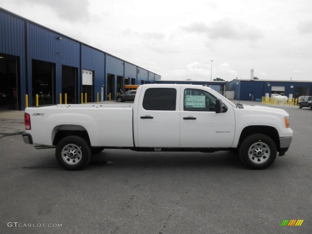 2014 Sierra 2500HD Crew Cab 4x4 - Summit White / Dark Titanium photo #1