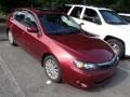 Camellia Red Pearl 2010 Subaru Impreza 2.5i Premium Wagon