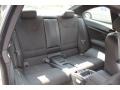 2013 BMW M3 Anthracite/Black Interior Rear Seat Photo