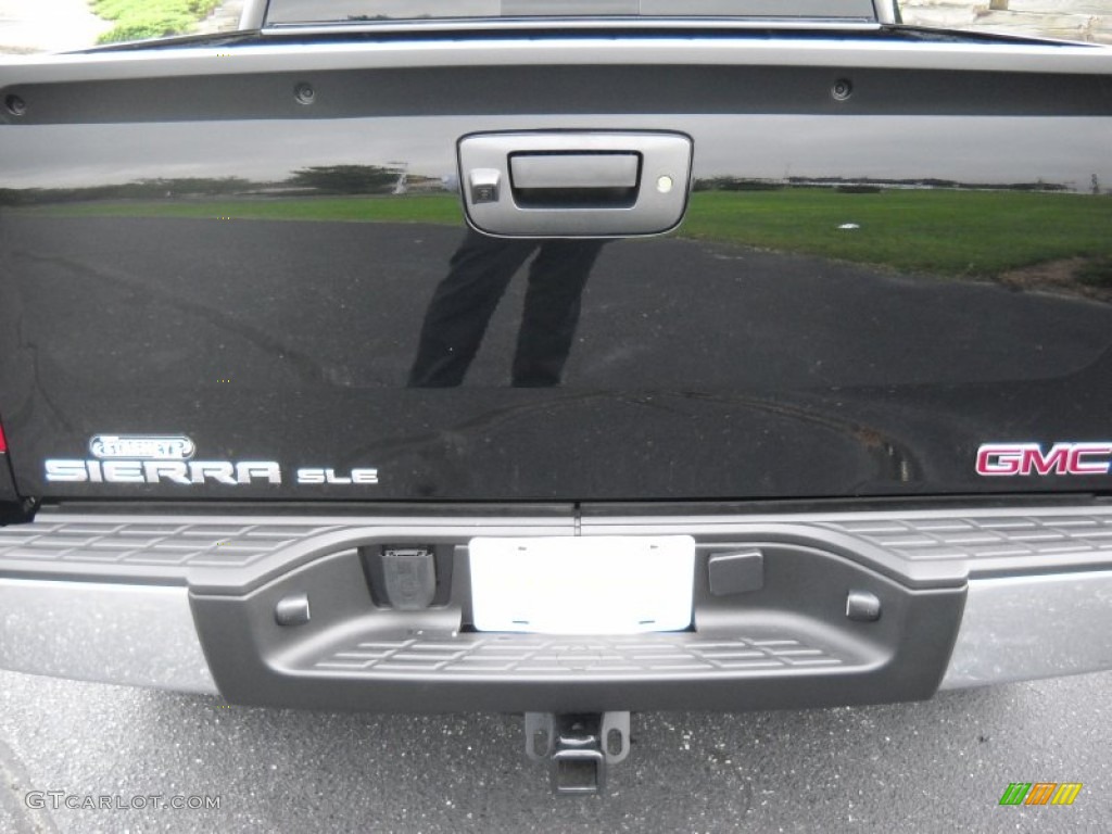 2013 Sierra 1500 SLE Crew Cab - Onyx Black / Ebony photo #4