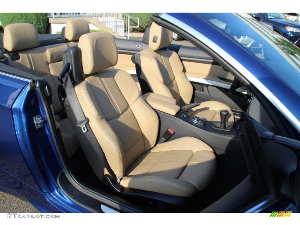 2011 M3 Convertible - Le Mans Blue Metallic / Bamboo Beige Novillo Leather photo #26