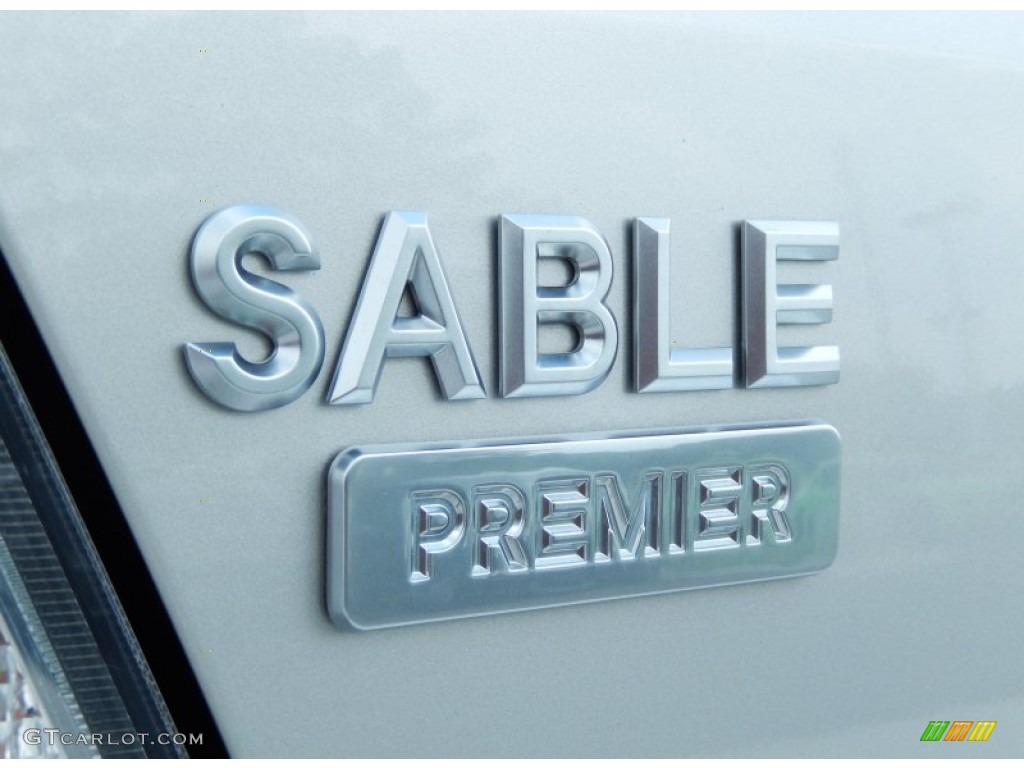 2008 Sable Premier Sedan - Silver Birch Metallic / Charcoal Black/Medium Light Stone photo #8