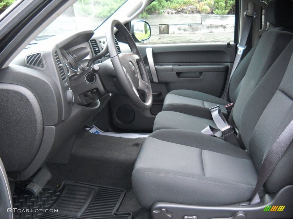2013 Sierra 1500 SLE Crew Cab - Onyx Black / Ebony photo #14