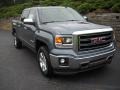 Stealth Gray Metallic - Sierra 1500 SLT Crew Cab Photo No. 5