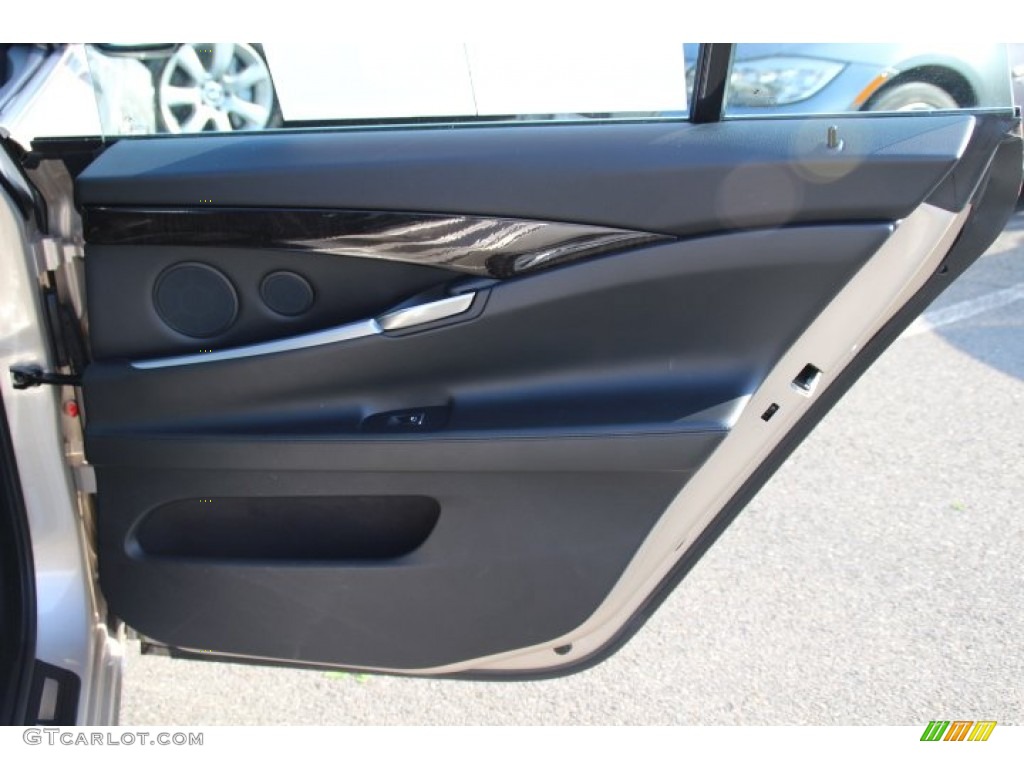 2013 5 Series 535i xDrive Gran Turismo - Orion Silver Metallic / Black photo #23